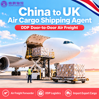 Service d'expédition porte-à-porte Chine-Royaume-Uni, agent de fret aérien, services logistiques DDP pour la livraison de marchandises import-export
