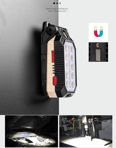 Led <span class=keywords><strong>COB</strong></span> cáp USB có thể sạc lại mờ IP65 Nam châm móc áo làm việc đèn Pin hội thảo kiểm tra ánh sáng - Product Image 6