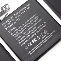A1708 A1713 Batterie d'ordinateur portable pour MacBook Pro 13 pouces A1708 Late 2016 Mid 2017 EMC 2978 A1713 11.4V Li-polymère batterie pour ordinateur portable
