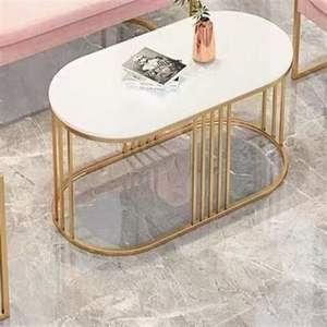 Modern Square Office <b>Sofa</b> <b>Set</b> Negotiation Table Chair Combination Luxury Hotel Reception Furniture Metal Fabric Sectional Design - Product Image 5