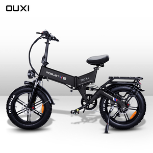 <span class=keywords><strong>Vélo</strong></span> <span class=keywords><strong>électrique</strong></span> <span class=keywords><strong>pliable</strong></span> 20 pouces avec pneus larges, en aluminium, batterie lithium 250W 48V, OUXI X8, best-seller - Product Image 1