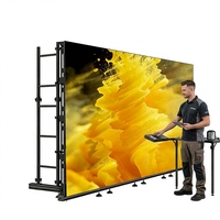 Écran LED vidéo mural extérieur étanche P2.976, mur vidéo LED intérieur sans soudure pour location d'événements scéniques
