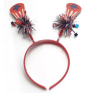 Nuevos Accesorios para Disfraces del Día de la Independencia Americana, Sombrero con Bandera, Diadema, Pentagramas para Fiestas - Product Image 3