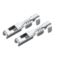 Conectores de Terminal Macho y Hembra para Motocicleta, Conector de Resorte Cuadrado, Terminales de Cable para Automoción DJ621-G2-0.6A