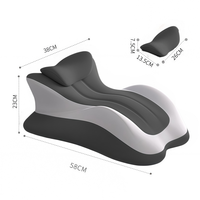 Coussin de positionnement pour chambre à coucher en mousse à mémoire de forme pour adultes, coussin triangulaire en forme de rampe, meubles pour positions plus profondes, soutien pour le dos - Meubles pour le sexe