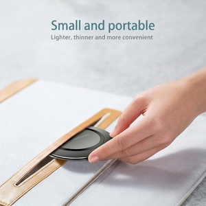 Chargeur sans fil rapide 10W avec lumière LED, station de charge légère en ABS, contrôle de la température, charge sécurisée pour <span class=keywords><strong>smartphone</strong></span> - Product Image 3