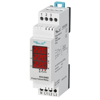 Relais de protection contre les pannes de phase, la mauvaise séquence de phases et les surtensions SAMWHA-DSP FKV-03HF