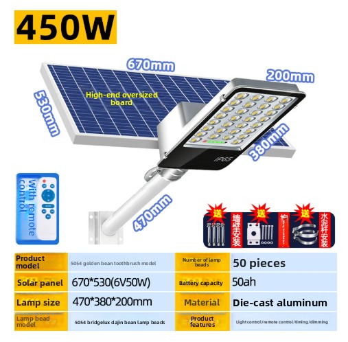 450w lens lamp bead headlight board-induction remote control