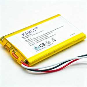 Baterai Lithium Polymer Kamcy Custom 805080 3.7V 4000mAh 14.8Wh Isi Ulang untuk Perangkat Medis Portabel - Product Image 1