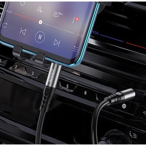 Cable de audio Jokade con conector estéreo de 3.5 mm y 1 m para auriculares y altavoces - Product Image 5