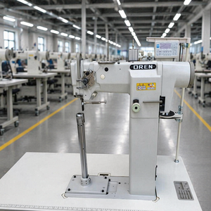 Machine à coudre à colonne à petit embout RN-8365DS, machine à enfiler les anneaux de clés, machine à coudre industrielle - Product Image 2
