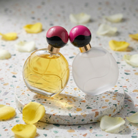 Flacons de parfum de luxe en verre dépoli de 50 ml, personnalisables en gros par le fabricant Anding