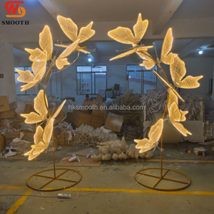 SMOOTH <b>Wedding</b> Events Banquet Hall Stage Decoration Road Lead LED Lighted Entrance Aisle Arch - Product Image 5