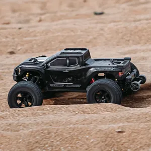 Rlaarlo Omni Terminator Carbon Fiber RZ001B-C V2 1/10 Camion Brushless Haute Vitesse Coque PC <span class=keywords><strong>Fibre</strong></span> de Carbone Noire Voiture Jouet RTR - Product Image 6