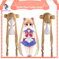 Pelucas de Cabello Rubio Ainizi, Productos Más Vendidos, Pelucas Largas y Rizadas de Sailor Moon Tsukino Usagi para Amantes del Cosplay