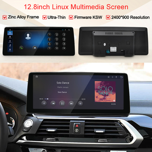 STWEI Schermo Touch HD da 12,8'' 2400*900 per <span class=keywords><strong>BMW</strong></span> X3 G01 <span class=keywords><strong>X4</strong></span> G02 <span class=keywords><strong>2018</strong></span> - 2020 Sistema EVO, Autoradio con Lettore Video, Stereo Carplay - Product Image 3