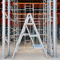Nouvelle échelle pliante multifonctionnelle portable moderne 2025 en alliage d'aluminium épaissi pour usage domestique, escalier et extérieur