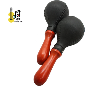 <span class=keywords><strong>Maracas</strong></span> en bois de grande taille, instrument de percussion musical d'église, avec logo noir imprimé, bruit de grincement, <span class=keywords><strong>prix</strong></span> - Product Image 1