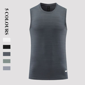 Nuovo gilet da <span class=keywords><strong>uomo</strong></span> morbido e leggero traspirante ampio canottiera da basket per <span class=keywords><strong>uomo</strong></span> senza maniche t-shirt <span class=keywords><strong>sportive</strong></span> - Product Image 2