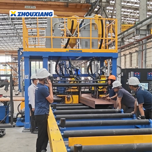 Ligne de production de soudage horizontal pour poutres en acier en forme de H - Product Image 4