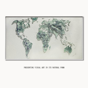 2025 Bán Buôn Tùy Chỉnh Tường Trừu Tượng Nghệ Thuật Wabi Sabi Khách Sạn Tường Nghệ Thuật 100% Handmade 3D Kết Cấu Thạch Cao Sơn - Product Image 4