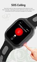 Montre connectée pour enfants VDF70 avec caméra, écran tactile, GPS, bracelet, WIFI, carte SIM intelligente, SOS, réponse aux appels, montre intelligente pour enfant