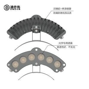 Lampe en verre ondulé pour l'extérieur, étanche, LED, lampe à tuiles, bâtiment ancien, temple, avant-toit, projet, lampe antique - Product Image 4
