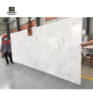 مخصص الطبيعية واضحة الكوارتز الخلفية نقية الكريستال العقيق الدرج - Product Image 2