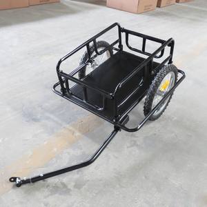 Remorque Pliable de Chargement pour Vélo en Acier Chariot à Bagages Remorque de Vélo Pliable Chariot de Chargement - Product Image 4