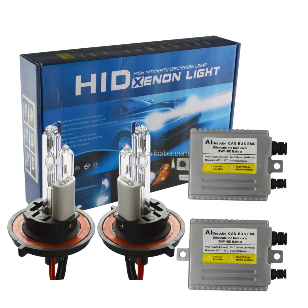 H13-2 CANBUS 35W 12V Kit Xenon HID Kits HID Ampoule Xénon Super Vision Hid Conversion Kit PHARE DE VOITURE Xenon Hid Kits