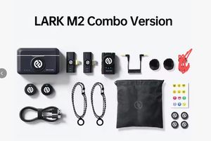 Hollyland Lark M2 <strong>Wireless</strong> Lavalier <strong>Microphone</strong> for Camera 300m Range Noise Cancellation 30H Battery for Photography Vlog - Product Image 5