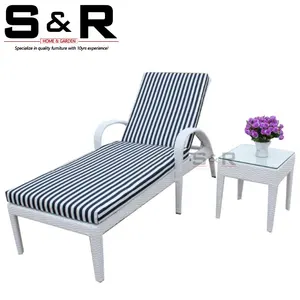 2020 классическое модное уличное пляжное алюминиевое кресло с подушками для бассейна
