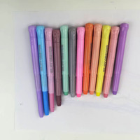 Crayons d'art pastel économiques à mécanisme rotatif, connectables en baril, prix d'usine, pour la vente en gros de papeterie scolaire