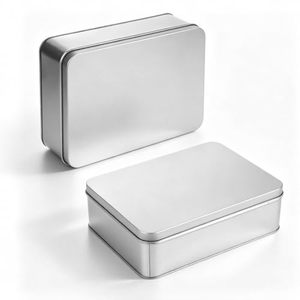 ผู้ผลิตกล่องเหล็กบรรจุภัณฑ์บานพับโลหะขนาดเล็กตามสั่ง - Product Image 5