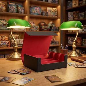 กล่องเก็บการ์ดเกมดิจิทัล PU แม่เหล็กแรงสูง ความจุเยอะ สำหรับการ์ด TCG ป้องกันการ์ดเสียหาย - Product Image 1