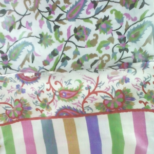 Chal de seda 100% para mujer, bufanda musulmana de primavera moderna con estampado de estilo europeo con el patrón más nuevo para usar - Product Image 1