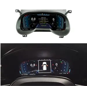 トヨタRAV4 RAV-4 20192021用カーデジタルLCD仮想クラスターカーダッシュボードパネルスピードメーター機器多機能