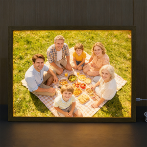 Factory LED Light Box <b>Frame</b> MDF Aluminum Material Portable Creative Eco-Friendly Poster Advertising Sign <b>Wall</b>-Mounted Lightbox - Product Image 6