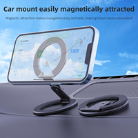 Support de téléphone portable magnétique rétractable réglable en hauteur, flexible, anti-corrosion, en alliage d'aluminium de haute qualité