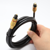 Câble audio optique avec boîtier en aluminium, barre de son TV numérique TOSLINK SPDIF, cordon tressé durable, système home cinéma Hi-Fi