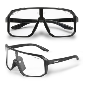 <span class=keywords><strong>Gafas</strong></span> de Sol Fotocromáticas <span class=keywords><strong>KAPVOE</strong></span>, <span class=keywords><strong>Gafas</strong></span> de Ciclismo con Montura Transparente, Estilo Moderno, <span class=keywords><strong>Gafas</strong></span> de Ciclismo con Lentes - Product Image 3