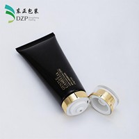 Tube cosmétique vide en PE de 40 mm avec bouchon à clapet, impression de logo personnalisée pour gel nettoyant visage, vente en gros