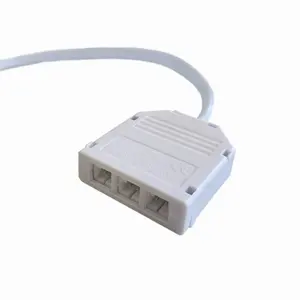 Scatola di giunzione luce LED 3 posizione 6 Mini striscia di luce connettore scatola distributore