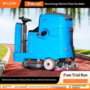 Driving Small Washing Truck Restaurant Hospital Cleaning Floor Cleaning Machine Professional Floor Washing Machine Industrial - Product Image 1