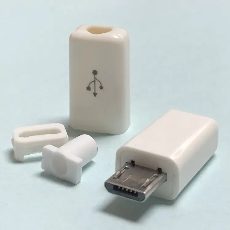 Konektor USB Tipe a Male dengan perumahan Micro USB Male dengan perumahan