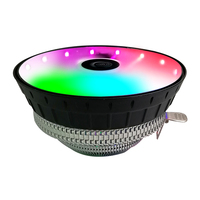 Cool Storm UFO-i, dissipateur thermique en aluminium pour processeur LGA 1700 1200, ventilateur LED couleur, compatible Intel, pour roulement à billes, 17 dBa silencieux