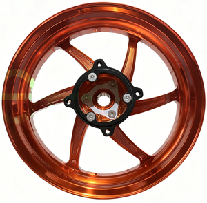 Jantes en aluminium moulé CNC pour Honda Forza350 - Ajustement direct 14/13 pouces, jantes légères à motif personnalisé, résistantes aux climats tropicaux - Product Image 3