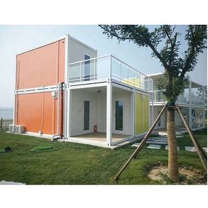 Offre Spéciale Duplex 2 chambre Paquet Plat Modulaire Préfabriqué de Conception 40Ft Portatif à Deux Étages De Conteneur Mobile Maisons - Product Image 3