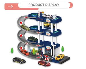 2023 giocattoli per interni popolari Design a spirale creativo City <span class=keywords><strong>Garage</strong></span> Tracks <span class=keywords><strong>Car</strong></span> Park Toy - Product Image 2