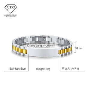 CAMAZ Brazalete de Energía Cuántica Escalar de Acero Inoxidable 316L, Alivio del Dolor, Pulido de Alto Brillo, Terapia de Salud - Product Image 4